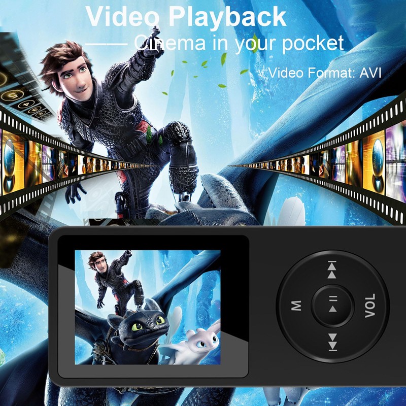 MP3 Player with Bluetooth, Portable 32GB MP3 Music Players with