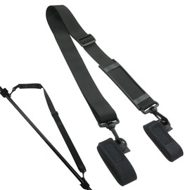 Cosmos Fishing Rods Carrier Strap - Adjustable Sling Shoulder Fishing Poles Strap Holder for Fly-Fishing, Casting Rod & Spinning Rod, Black
