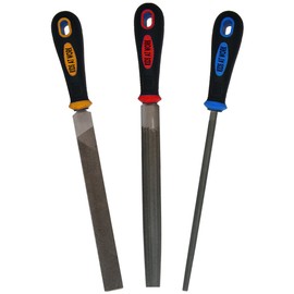 Corvus Kids at Work 3 Wood Files Flat - Half Round - Round High Quality