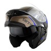1Storm Motorcycle Modular Full Face Flip up Dual Visor Helmet