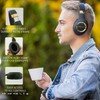 Bluetooth Headphones Over-Ear, PowerLocus Wireless Headphones, Hi-Fi Stereo Deep Bass,