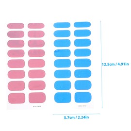 FRCOLOR 12 Sheets Glitter Nail Stickers for Women Full Nail Art Decals Set with Solid Color Manicure Stickers Lightweight Decorative for Party Festival and Everyday Use