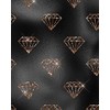 Rose Gold and Black Glam Composition Notebook - Large Ruled