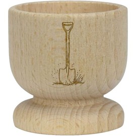 Azeeda 'Gartenschaufel' Hölzerner Eierbecher (EC00027559)