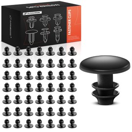 A-Premium 50PCS Nylon Single Head Fasteners Weatherstrip Retainer Compatible with Honda Civic 2006-2011, Odyssey 2005-2010 & CL 2001-2003, MDX 2001-2006