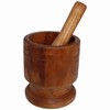 Imusa IMUSA Wood Mortar & Pestle, Jumbo