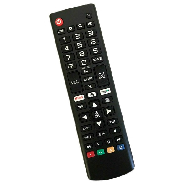 Replaced Remote Control Compatible for LG 32LK610BBUA 43UJ6050UC 49UJ6300 49UK6090PUA