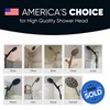 Cobbe 8 Functions Shower Head with handheld, High Pressure Shower