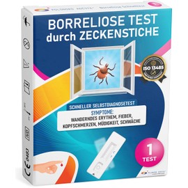 ADESTE BORRELIOSE TEST TICKS - Quick Self Test for Diagnosis of Lyme Disease
