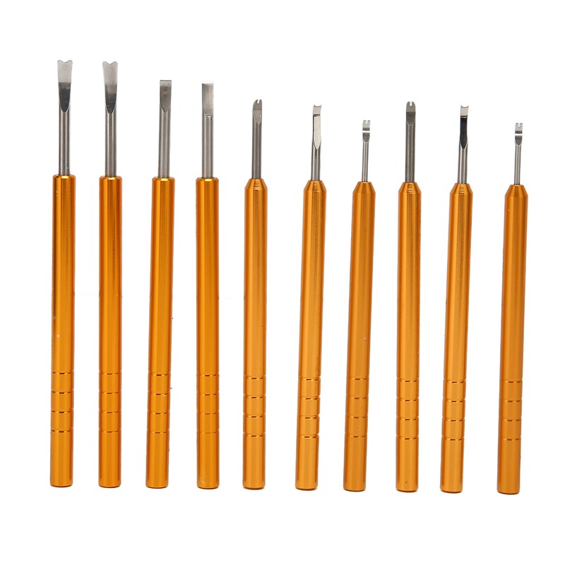 10pcs Watch Hand Remover Lever Type Puller Watch Tool Professional