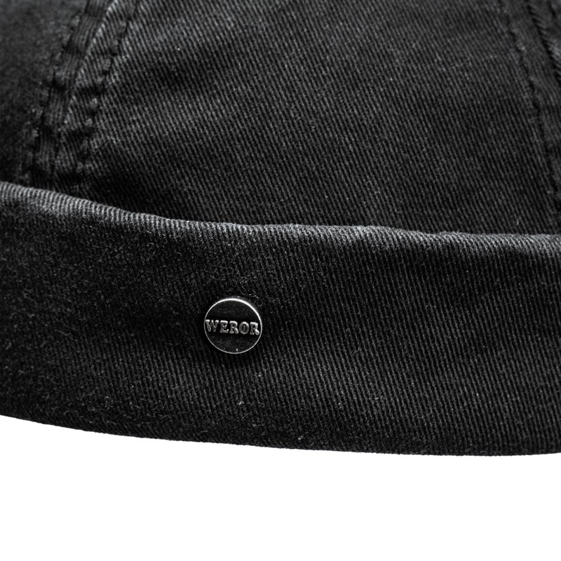 WEROR Weror-451.1 Men's Docker Hat Fishing Hat Sailor Hat Cotton