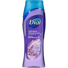 Clean and Refresh Antibacterial Lavender and Twilight Jasmine Body Wash by Dial, 18 Ounce by Dial