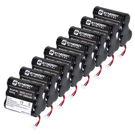 Synergy Digital Door Lock Batteries, Compatible with Customized Security S610945 Door Lock, (Alkaline, 6V, 2800 mAh), Combo-Pack Includes: 8 x SDDC-A1117 Batteries