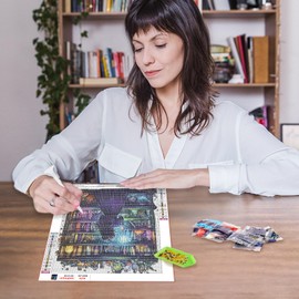 MAXBYE Magic Book Diamond Painting Kits for Adults, 5D Diamond Art Kits for Beginners, Round Full Drill Fantasy Diamond Painting Art, DIY Diamond Art Painting For Home Décor Items, 30x40cm