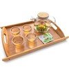 Teabloom Stovetop Safe Glass Teapot with Bamboo Lid (40oz/1200ml) +