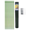 Tenax 2A230072 DIY Garden Fence Kit 4' x 50' Green