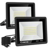 Ceena 2 Pack 60W Plug in LED Flood Light Outdoor,