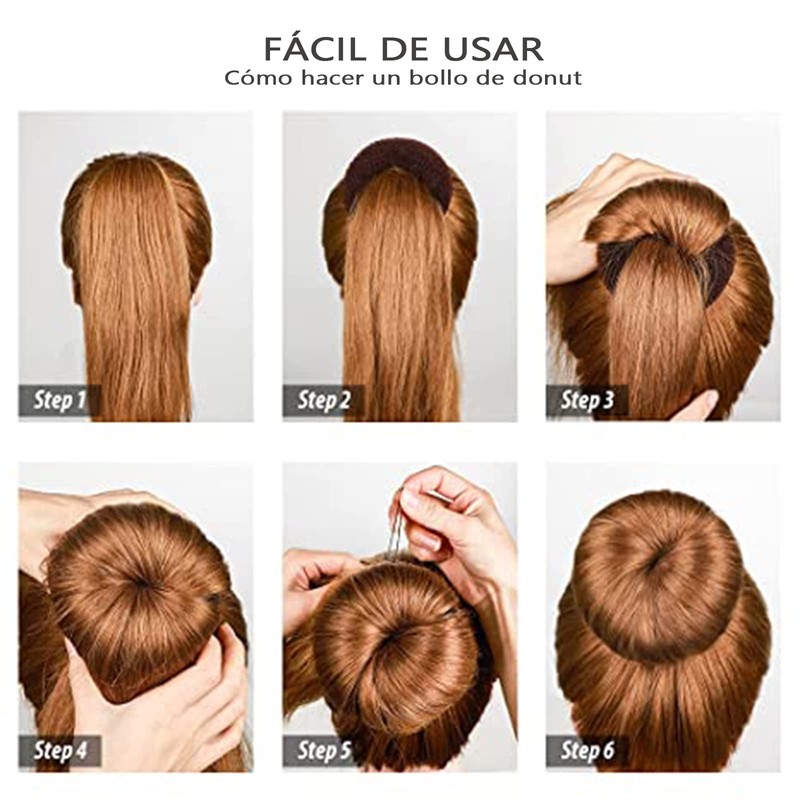 Herramientas para Peinar el Cabello,Kit de 17 Piezas Accesorios para
