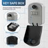 NBYT Portable Combination Lock keybox, Forgotten code can be found,For