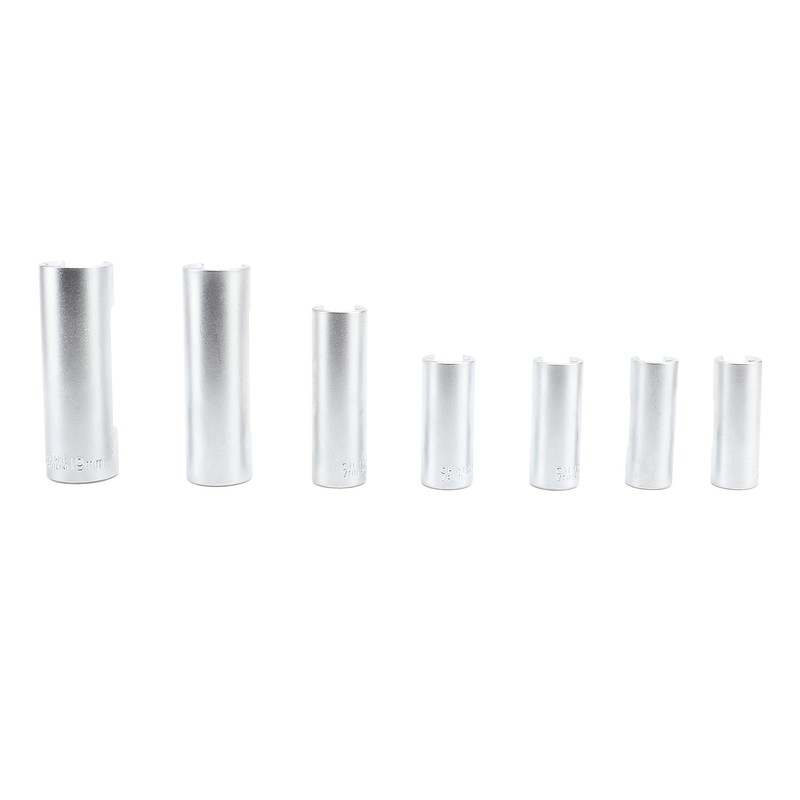 7 Pcs Oxygen Sensor Removal Socket Tool Chromium Alloy Oil
