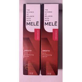 Mele 2  NEW MELE Smooth Pore Minimizing Facial Serum for Melanin Rich Skin 1 Fl Oz