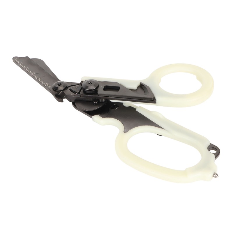 Emergency Response Shears with Glass Breaker Stainless Steel Plastic Luminous
