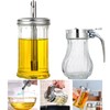 Aipeeo Set of 2 sugar dispensers, sugar shaker, honey dispenser,