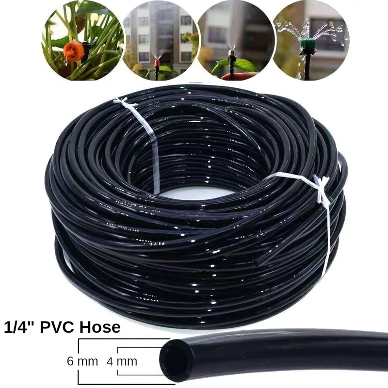 Micro Irrigation Pipe Tube Hose 4 mm (ID) / 6