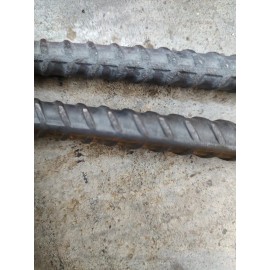 Grip-Rite Pair of 11805 Steelworks Weldable Steel Rebar 1/2" x 12"