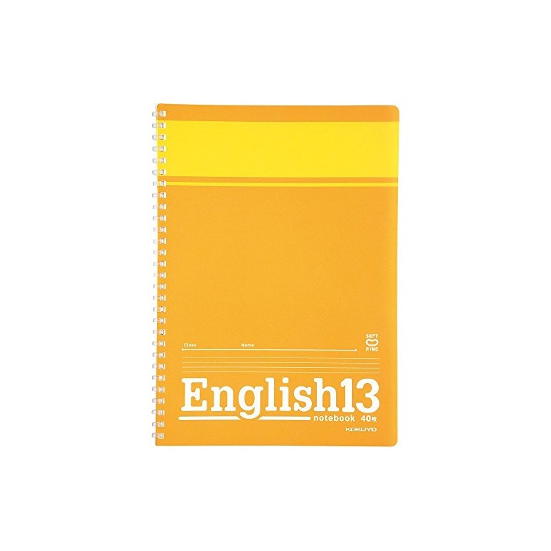 Kokuyo English Study Book (Soft Ring) No. 6 (Semi B5),