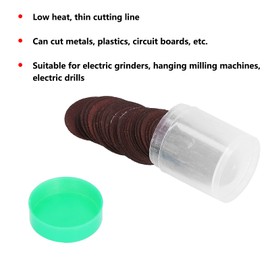 36Pcs Resin Circular Saw Blades, Mini Cutting Disc Cut‑Off Wheel Electric Grinder Accessories for Rotary Tools