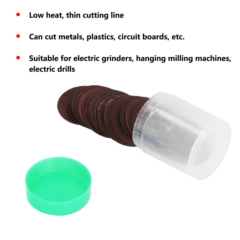 36Pcs Resin Circular Saw Blades, Mini Cutting Disc Cut‑Off Wheel