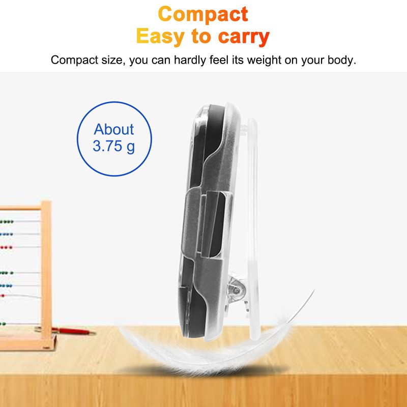 Pedometer with Lanyard 7 Days Memory Steps Burning Calories Walking