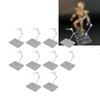 Anime Figure Stand, Acrylic Figure Display Stand, 10 Sets Wide