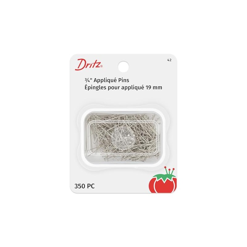 Dritz 42 - Pasadores de aplique, 3/4 pulgadas (350 unidades),