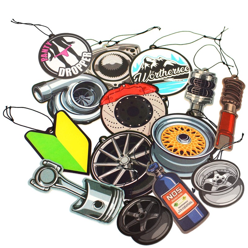 VmG-Store 2er Set Tuning Lufterfrischer Duftbaum frs Auto Air Freshener