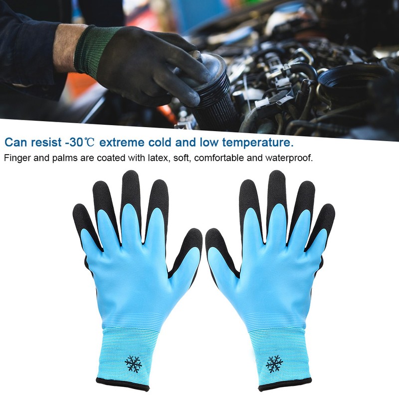 -30℃ Working Gloves No-Slip Cut Resistant Low Temperature Hands Protective