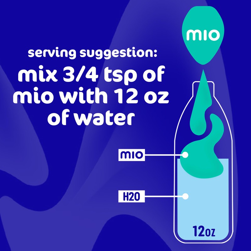Mio Sport Liquid Water Enhancer, Berry Blast, 1.62 OZ, 6-Pack