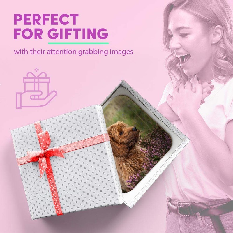 1 x Square MDF Fridge Magnet - Fluffy Cockapoo Puppy