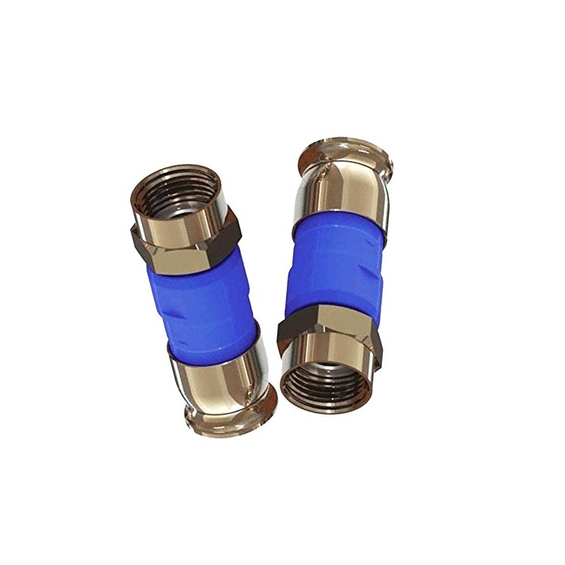 200 Pieces RG6 BELDEN SNSD6 Blue Snap-N-Seal Ultimate Coaxial Compression