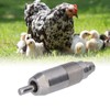 Stainless Steel Chicken Nipple Drinkers Safe Rustproof Farm Equipment Waterer