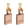 HARFINGTON 2pcs Carbon Brush 13mm x 10mm x 3mm Grinder