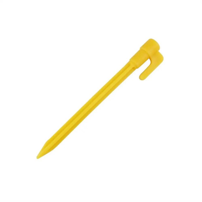 Audiofan Tent Tarp Peg Plastic 14.5cm Yellow D Set of