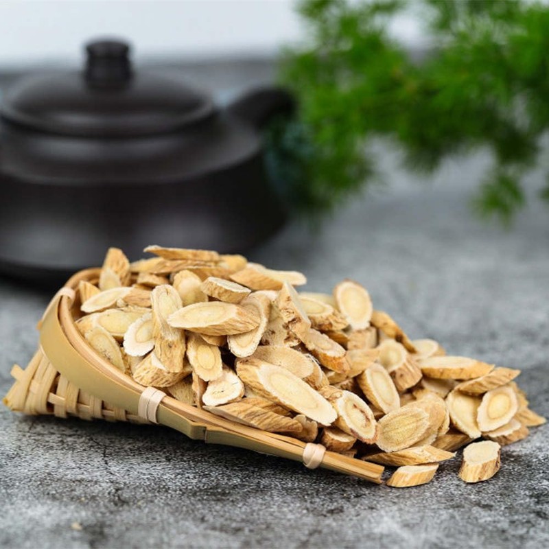 Premium Astragalus Root Tea Slices, Huangqi (黄芪茶) – 14.11oz (400g)