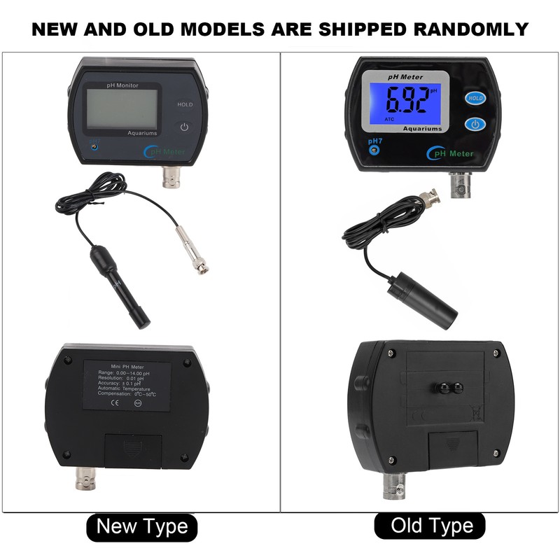 PH Meter LCD Large Screen Display Backlight Water Quality Tester