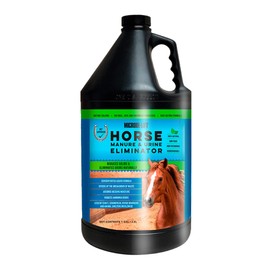 Microbe-Lift Horse Manure & Urine Eliminator – 1 Gallon – Concentrated Formula for Waste & Bedding – Safe for Horses, Feed & Water Areas – Freshens Stalls, Barns & Bedding