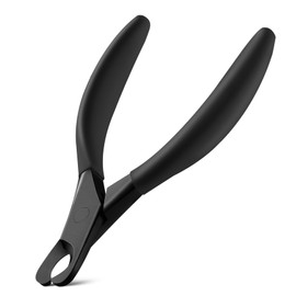 BEZOX Professional Pet Nail Clippers, Premium Sharp & Safe Pets' Paw Trimmer for Large Dogs and Small Animals, Soft Grip Cat Claw Cutter with Built-in Spring - Black Handle