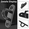 Xiciki 4 Pack Eye Plate U Shaped Brackets Metal Pad