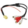 vhbw Car Radio ISO Adaptor Compatible with VW New Beetle,