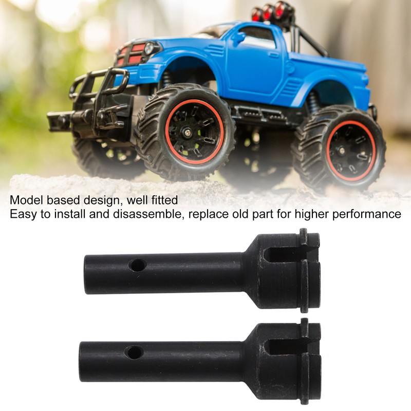 1 Pair Steel RC Rear Wheel Axle RC Car Replacement
